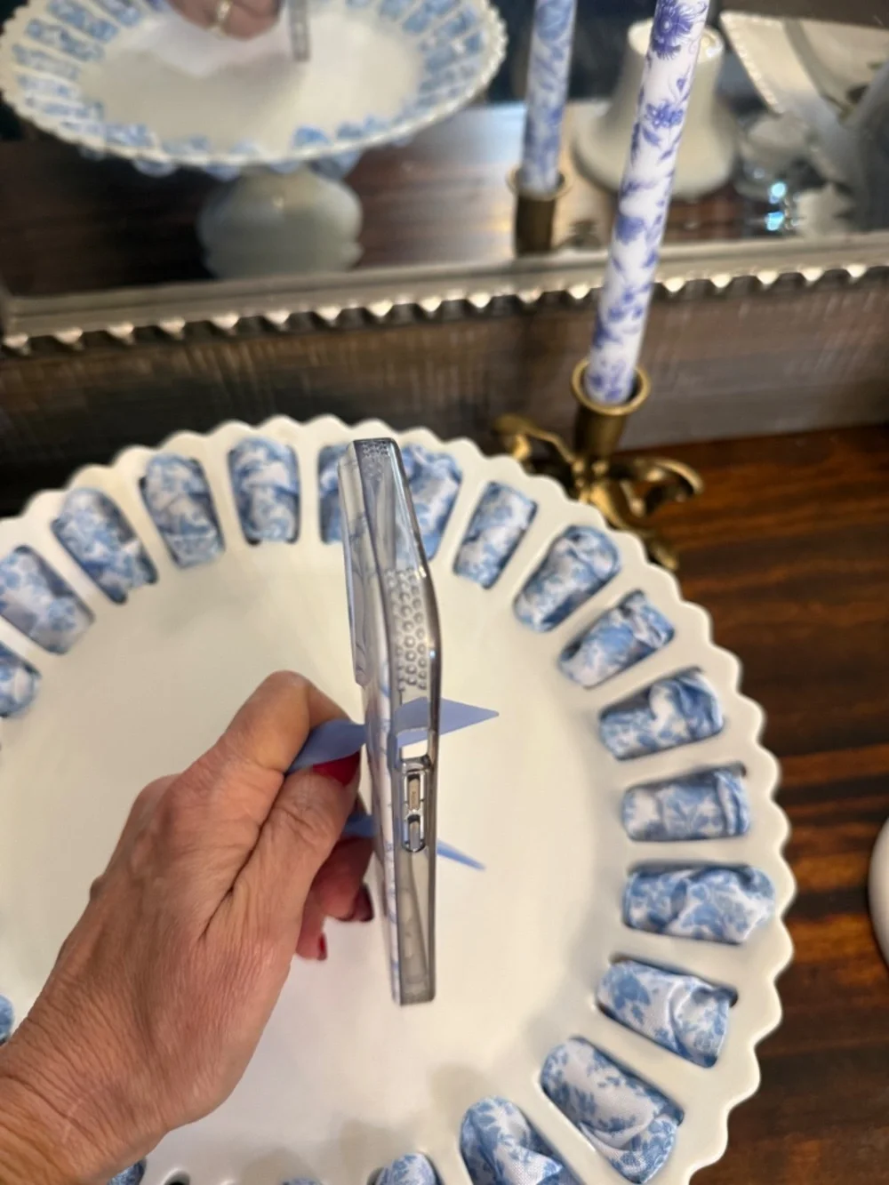 Loopy 15 Pro Blue Toile